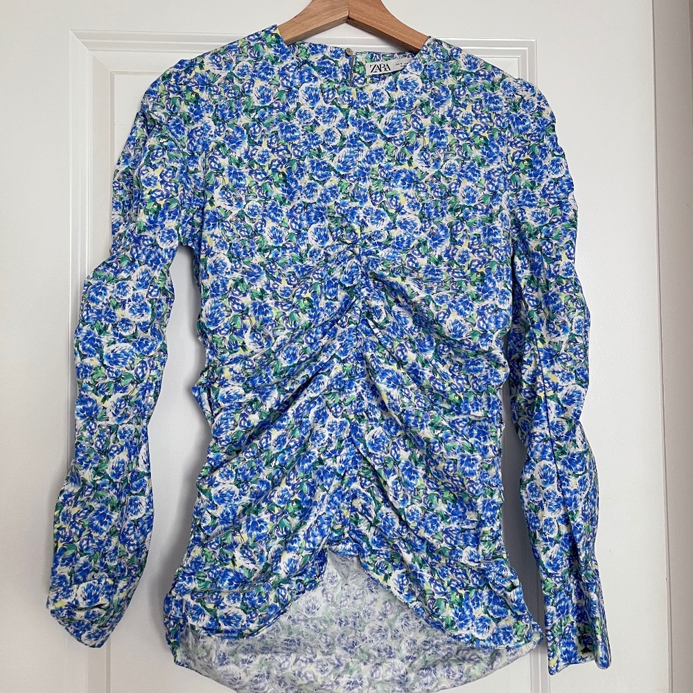 ZARA Floral top size S